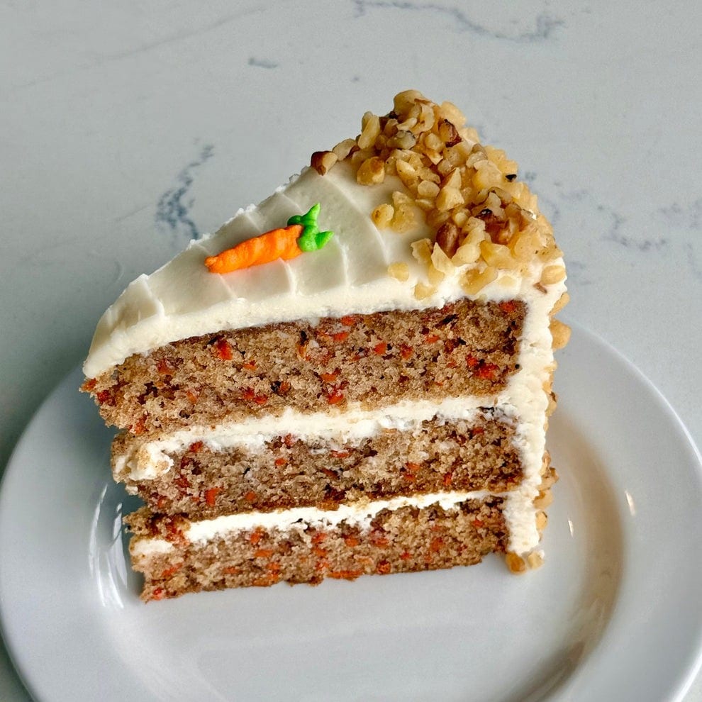 Jumbo Slice Carrot Cake.